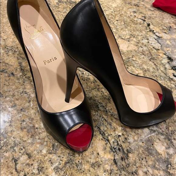 Christian Louboutin Peep-toe pumps EU40 - Picture 7 of 8